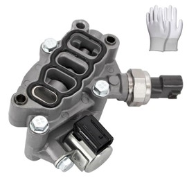 Intake & Exhaust Engine Variable Valve Timing (VVT) Solenoid Fit for 2005-2008 Honda Accord, for Honda Odyssey, Honda pilot 3.0L 3.5L, Oil Control VVT Valve Replace 15810-RKB-J01, 15810RKBJ01, 918-078