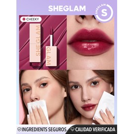 SHEGLAM Take Tips Color Change Lip Tint Moisturizing Lip Tint Lip Gloss Long Lasting Lip Gloss Non-Stick Lipstick