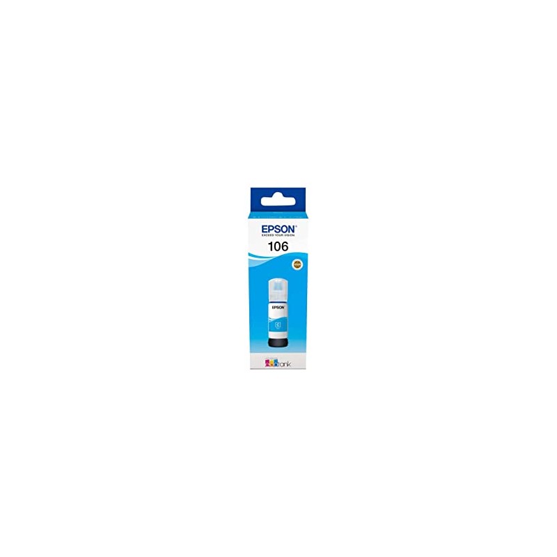 Epson EcoTank 106 Cyan Genuine Ink Bottle