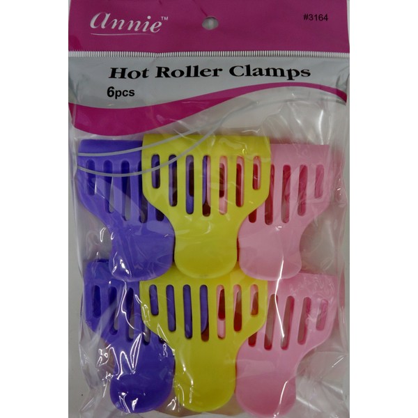 annie hot roller clamps 6pcs hair clamps by Annie