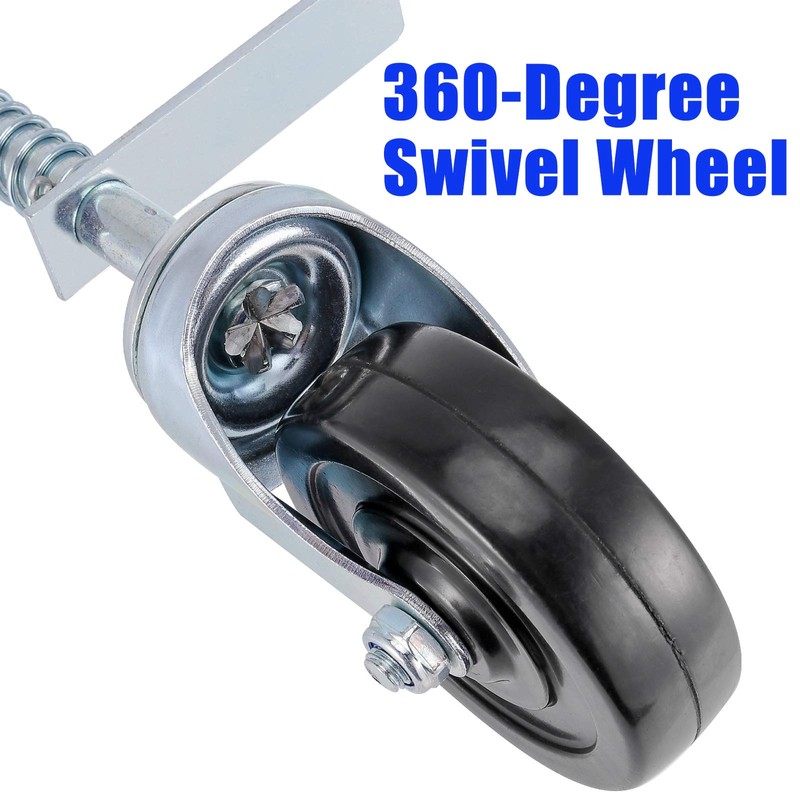 ZEONHAK 2 Pack 4 Inch Heavy Duty Gate Caster Wheel,