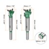 HARFINGTON 2pcs Forstner Drill Bit Set 20mm (7/9") 25mm (1")