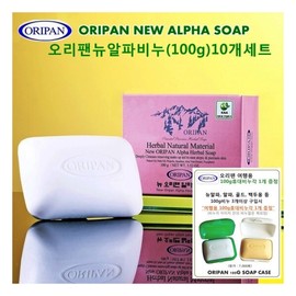 OriPan 오리팬 뉴알파비누(흰색100g) 10개 Oreepan New Alpha Soap (White 100g) 10 pieces
