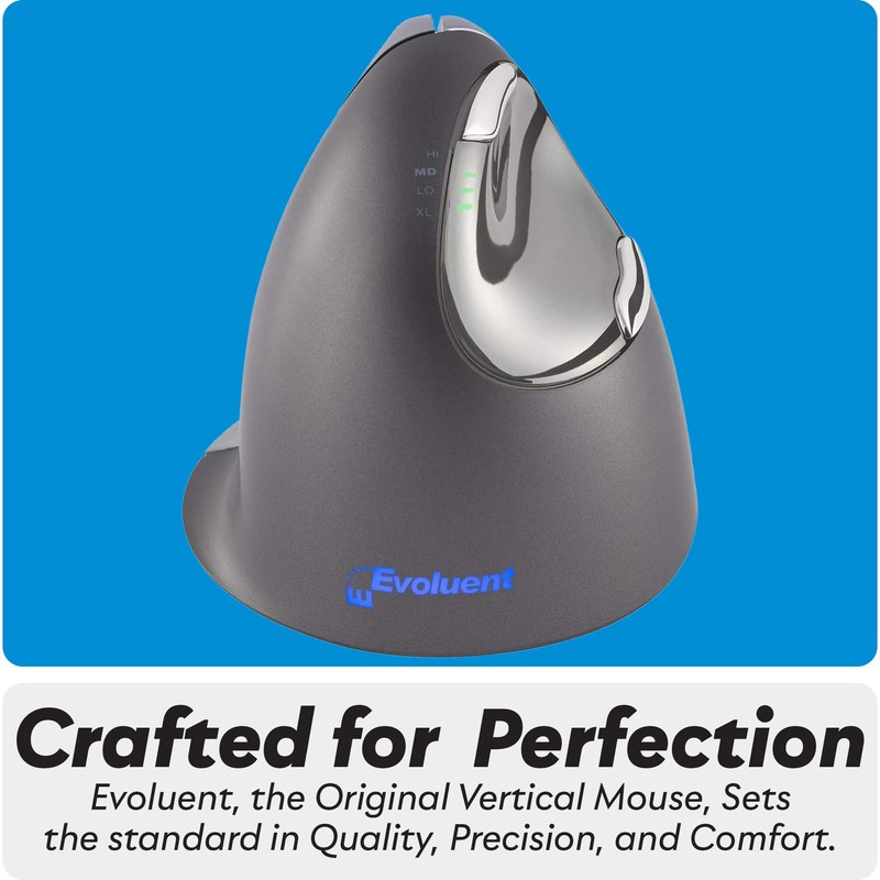 Evoluent – Inventor of The Vertical Mouse – VM4L Ergonomic