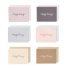 MonoLike Happy Birthday Mini Cards Set of 6 Mini Cards
