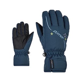 Ziener Girls' Lula Ski Gloves, Winter Sports, Waterproof, Breathable, Hale Navy, 4.5