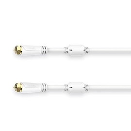 Satellite Connection Cable F-Connector to F-Connector Gold-Plated 7.5 m 100 dB