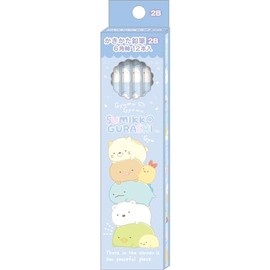 San-X Sumikko Gurashi Kakata Pencil 2B, 1 Dozen PH18703