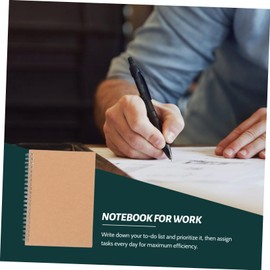 Operitacx Subject Notebook Planner 3pcs Spiral Coil Notebook for Boys and Girls Daily Planner Notepad