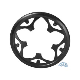 BULLSPANN Motorcycle Crankset Chain Wheel Cover Wheel Cap Wheel Protector 48 Teeth 9.6cm 5 Holes Black Replacement Parts Accessories Replacement