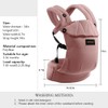 BethBear Baby Carrier Newborn to Toddler 7-45 lbs with Natural
