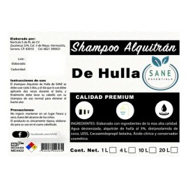 Shampoo Alquitran De Hulla Sane Anticaspa 5 Lt                                                                                                        