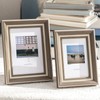 marysgift 4x6 Picture Frames Wooden Frame with Mount Poster Frame