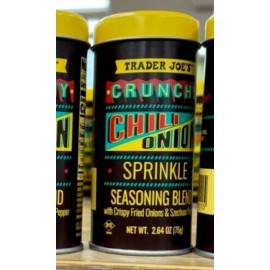 Trader Joe's Crunchy Chili Onion Crunch Sprinkle Seasoning Blend NEW RARE