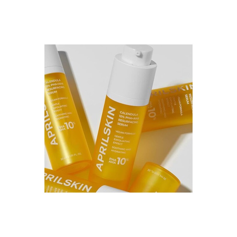 APRILSKIN [APRILSKIN]Calendula 10% PHA + AHA Resurfacing Serum 30ml