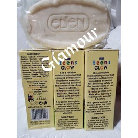 Eden X2 Eden mama super kids & teens soap with shea butter & vit. 150gx2