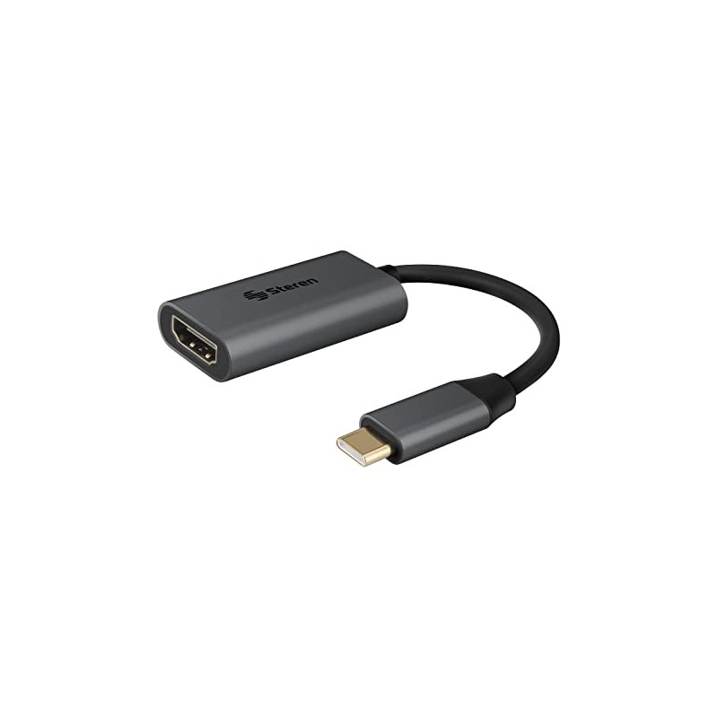 Steren Adaptador USB C a HDMI, 4K 60 Hz USB-4724