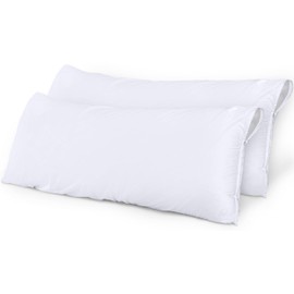Utopia Bedding Waterproof Cushion Cover 40 x 145 cm (Set of 2) with Zip, Pillow Protector, Oeko-Tex Certified Cushion Cover