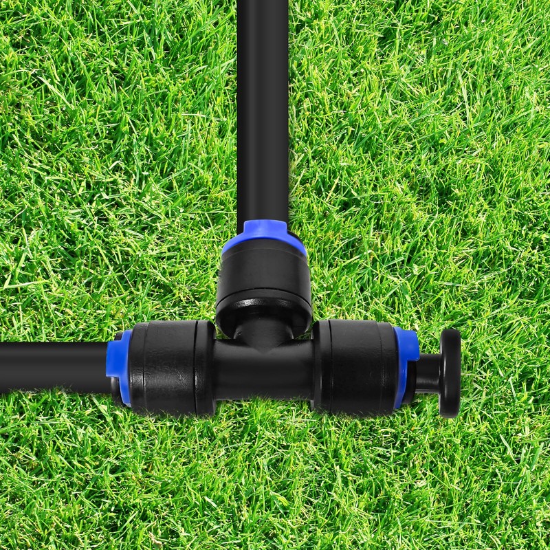 YAIRMIS 10 Pack 1/4" End Plugs for Drip Irrigation Tee