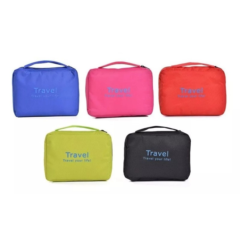 Monzó Cosmetiquera Para Viaje Plegable, Neceser Para Hombre, Mujer