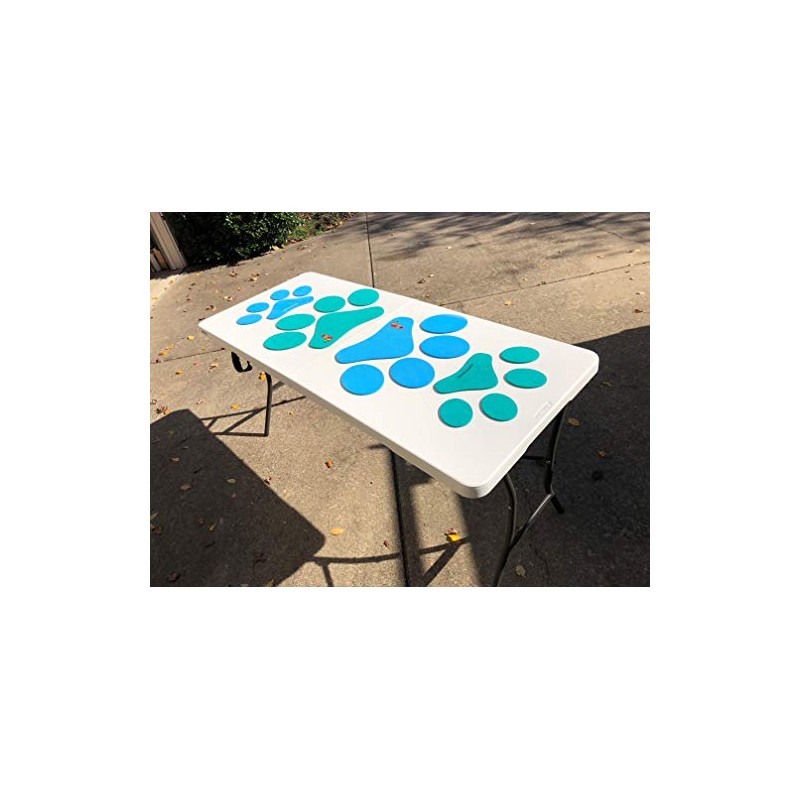 Better Surf than Sorry Pup Deck Dog Traction pad (Blue)