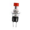 Hohopeti Set of 12 Mini Spst Momentary Latching Push Buttons