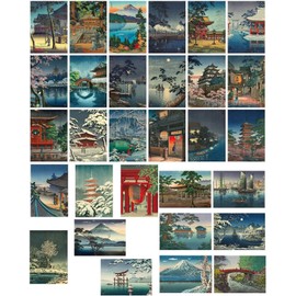 ZPPLD 30 Postcards, Vintage Postcards, Old Building Postcard, Postcard Set Vintage, Postcards Vintage, Postcards Retro, (Antique Building)