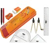 10pcs Geometry Set Mathematical Drawing Geometry Instruments Camlin