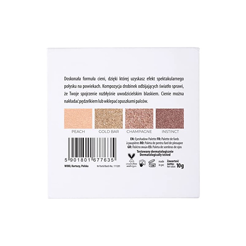 NAM Makeup Sparkling Desert Palette, 10g