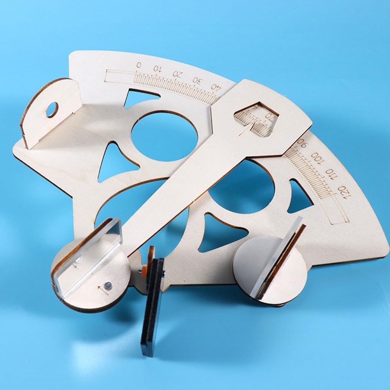 Toyvian Instruments Sextant Marking Sky Navigation Artificial Horizon Navigation Bundle