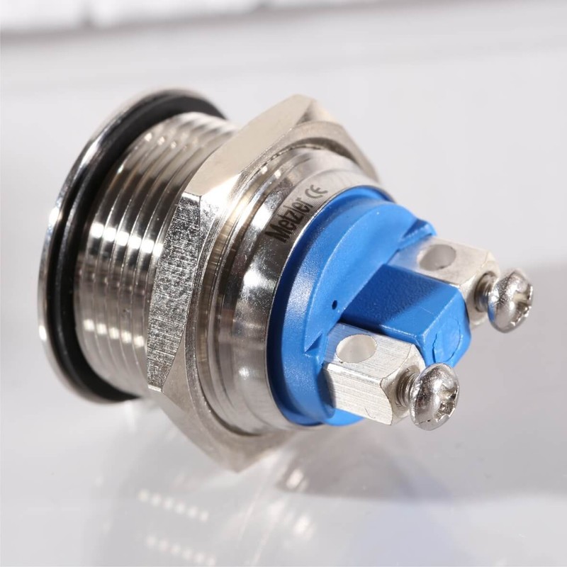 Push Button – Screw Contacts – Diameter 16 mm –