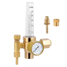 Reboot CO2 Gas Regulator Full Copper Flowmeter Mig Welding Gas Regulator Valves Welding Accessory for Mig Tig Welding Machine