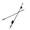 UNBIT Rear Door Latch Cable compatible with Ford E150 E250