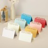 PATIKIL 50Pcs Wedding Place Cards, Laser Cut Rose Table Place