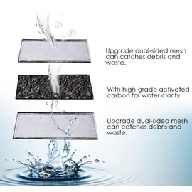 AQQA Aquarium Internal Filter Sponge Filter Sponge for Aquarium Filter Sponge Fish Tank Aquarium Filter Aquarium Sponge Filter