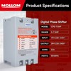 MOLLOM 3 Phase Converter, Digital Phase Shift 5.5KW 7.5HP 23Amps