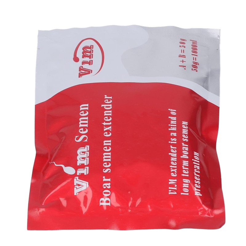 Boar Sperm Extender, Nutrient Pad, Pig Dilution Powder, 1 Sachet