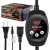 REPTI ZOO Reptile Thermostat Wide Range Temperature Controller Reptile Heat