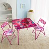 Idea Nuova Trolls 3 Piece Children's Activity Square Table and