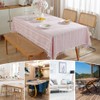 meioro Bohemian Tablecloth for Kitchen Decoration, 140 x 140 cm