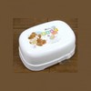 White Bear Face Wash Soap Case Soap Box soap dish 2ea