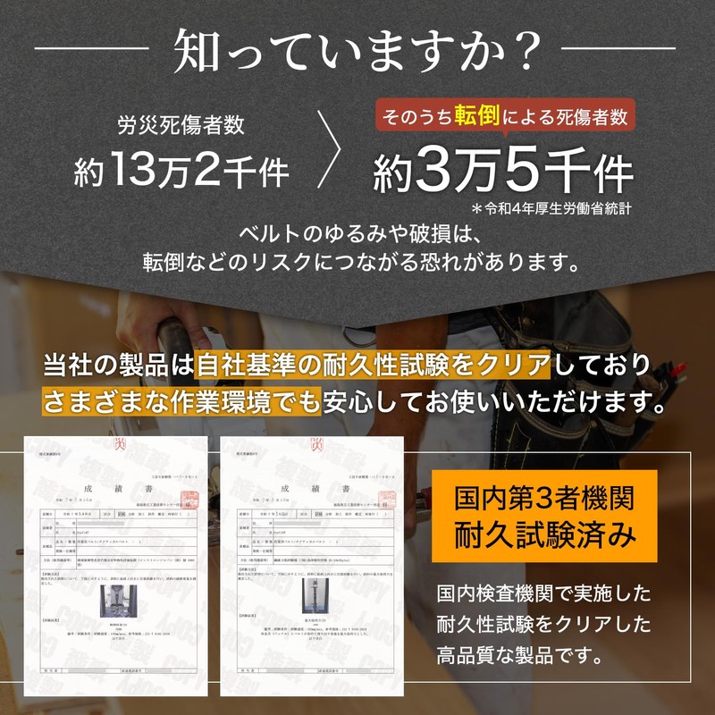 ForCiRT Tactical Belt, Work Belt, One-Touch Belt, Gacha Belt, Work