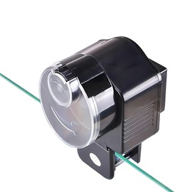 Automatic Fish Feeder for Aquarium - Auto Vacation Timer Fish Food Dispenser for Fish Tank - 60ml Adjustable Portion Control for Pellets, Flakes & Strips - Battery Operated