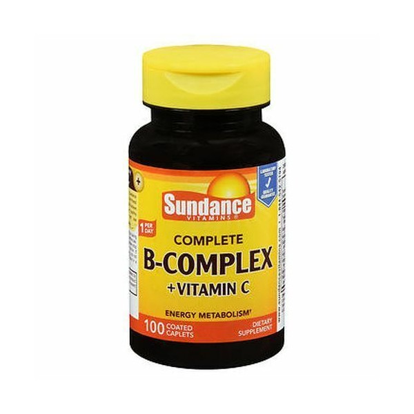 Sundance Vitamins Complete B-Complex + Vitamin C Coated