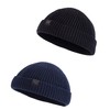 DASMINI Fisherman Beanie Hats for Men Women,Knit Trawler Skull Cap,Watch