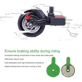 MUNEFE Bike Disc Brake Pads, Hydraulic Disc Brakes, Disc Brake Pads for Mountain Bike for Electric Scooter