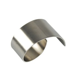 Papstar 19958 – Napkin Rings (Silver, Stainless Steel)