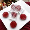 Individually Wrapped Fruit Gems Soft Candy Raspberry Flavor Only -1lbs,