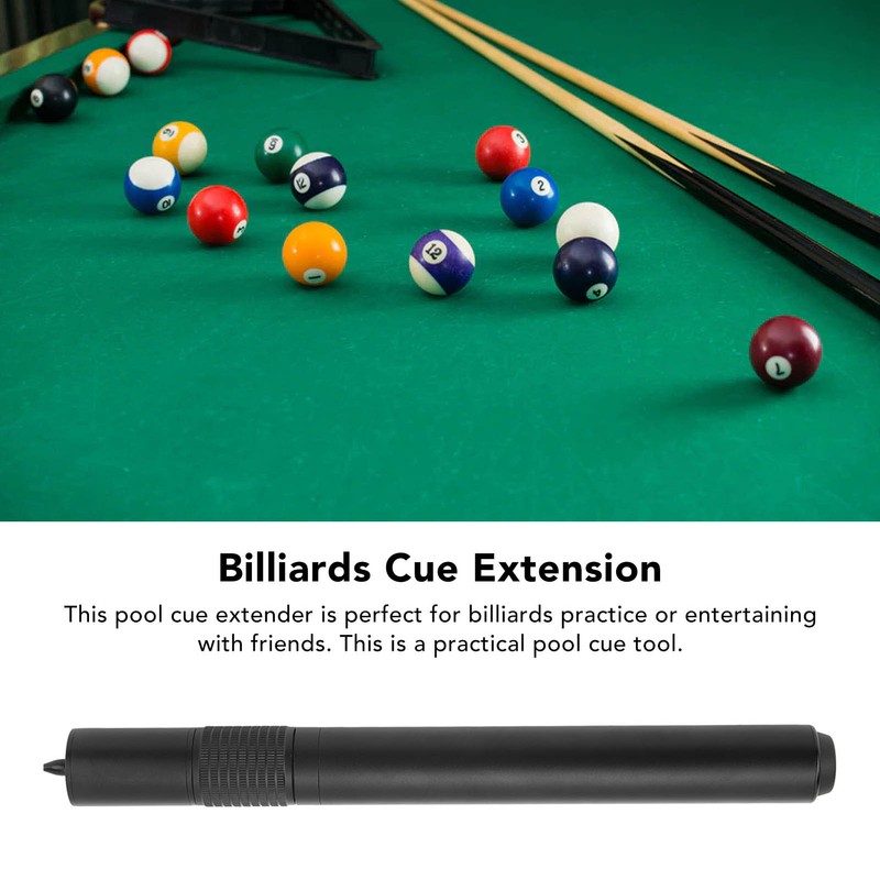 Pool Cue Extension Aluminum Billiards Cue Extension Pool Cue Extension