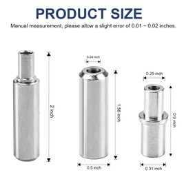 Sandblaster Nozzle Combo Pack for Accessories, Steel Sand Blaster Nozzle Tips for Most Sand Blasters Efficient Blasting Sandblast Nozzles Silver